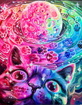 Planet Meow - Art Print