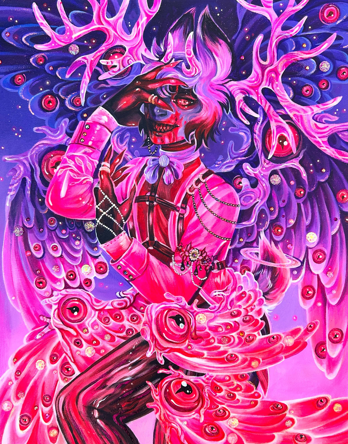 Alastor the Altruist - Acrylic Painting