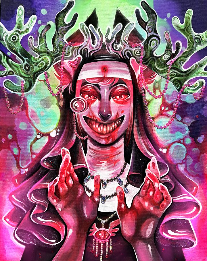 Alastor, as Faithful as a Nun - Art Print