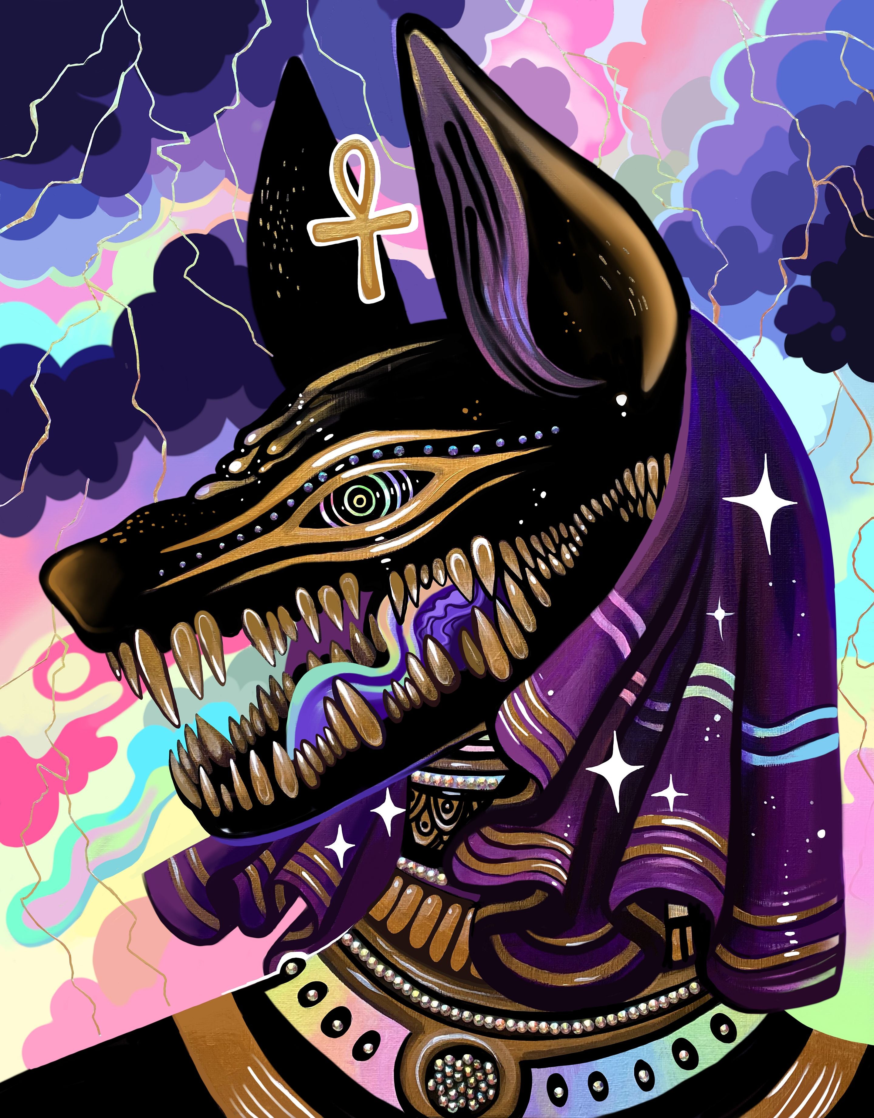 Anubis - Art Print