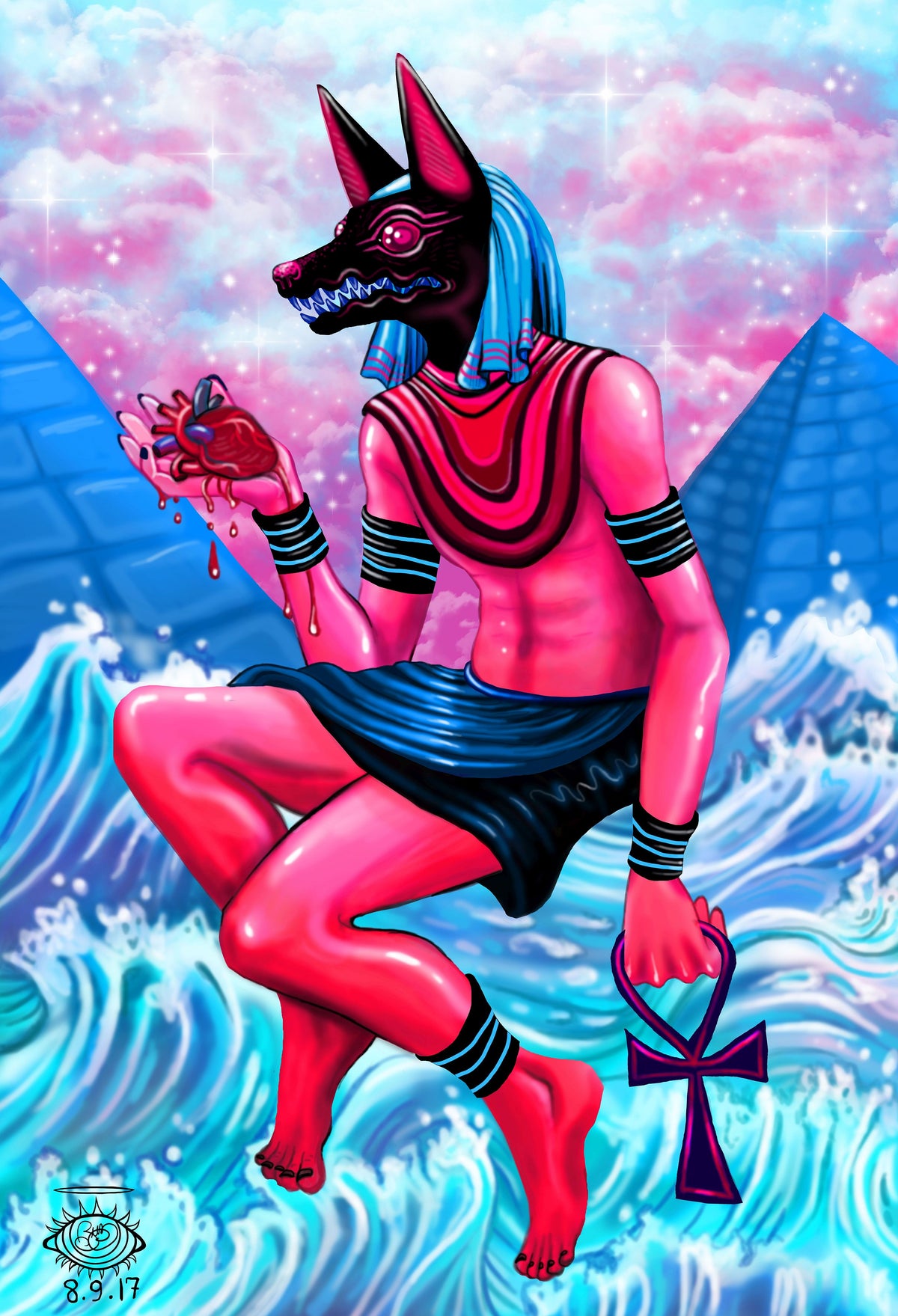 Anubis - Art Print