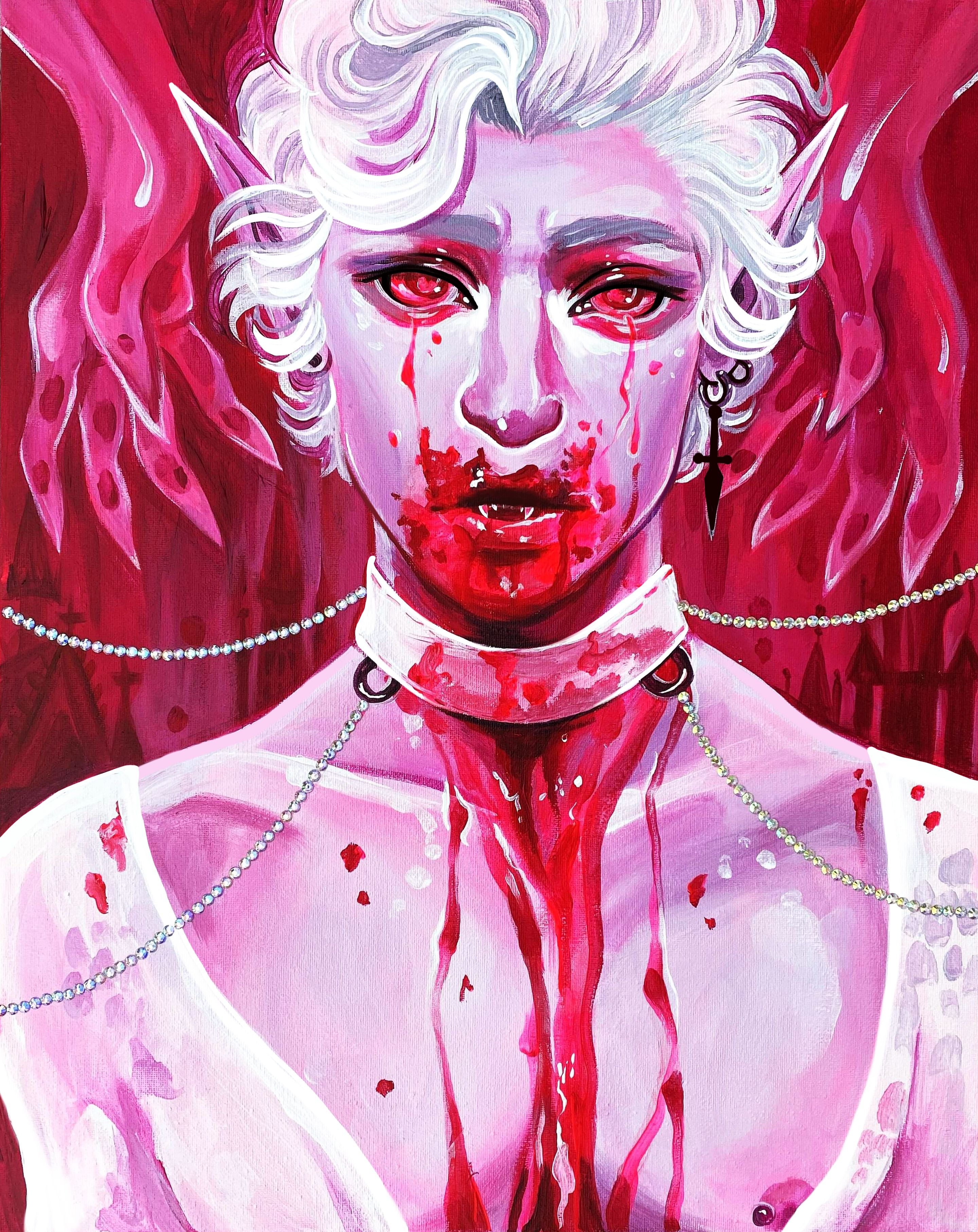 Courtesan - Art Print
