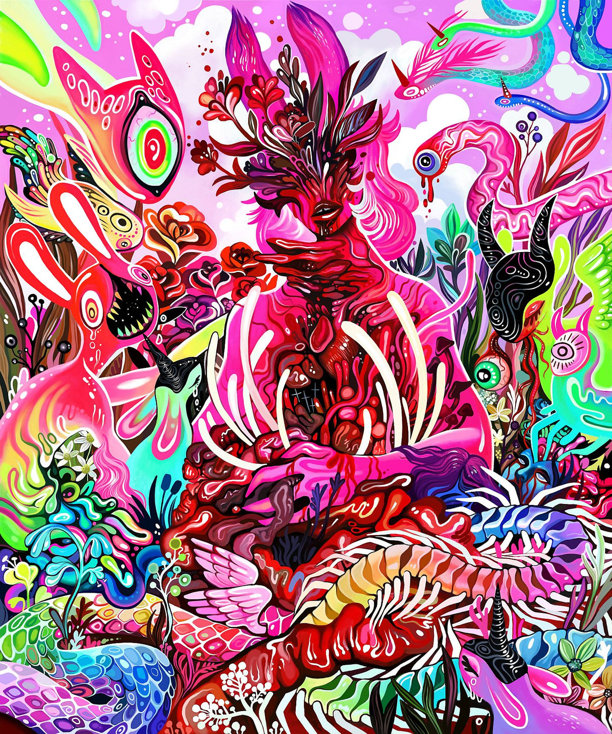 Astrii's Garden - Art Print