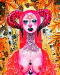 Autumn Witch - Art Print
