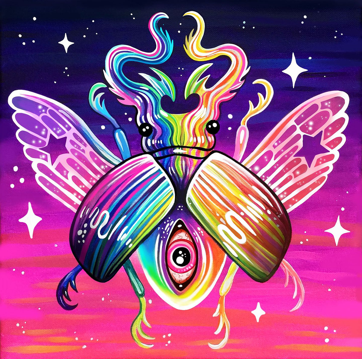 Beetle Queen - Art Print