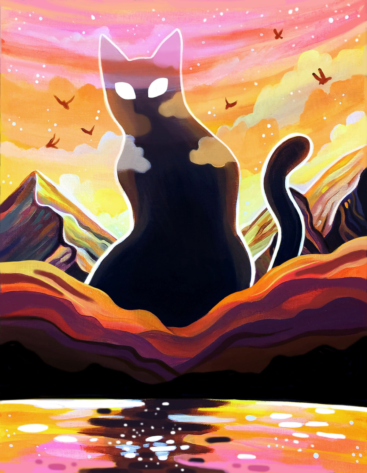 Big Cat - Art Print
