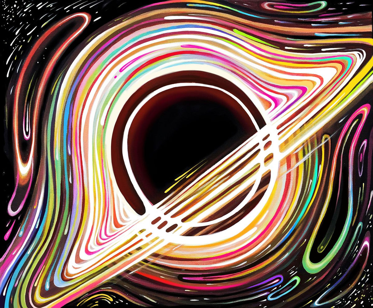 Black Hole - Art Print