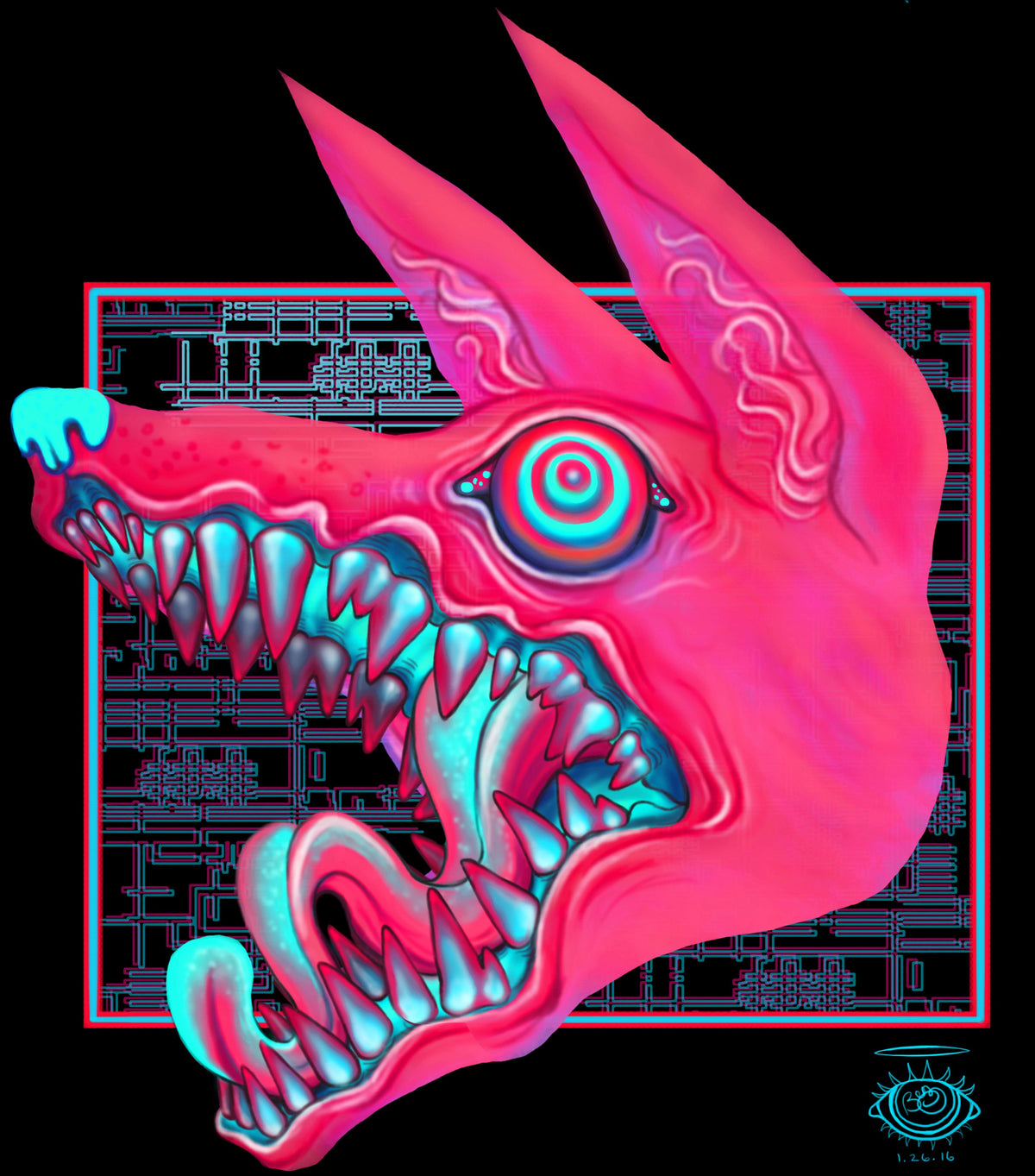 Canines - Art Print