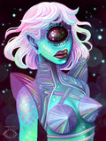One-Eyed Alien - Art Print