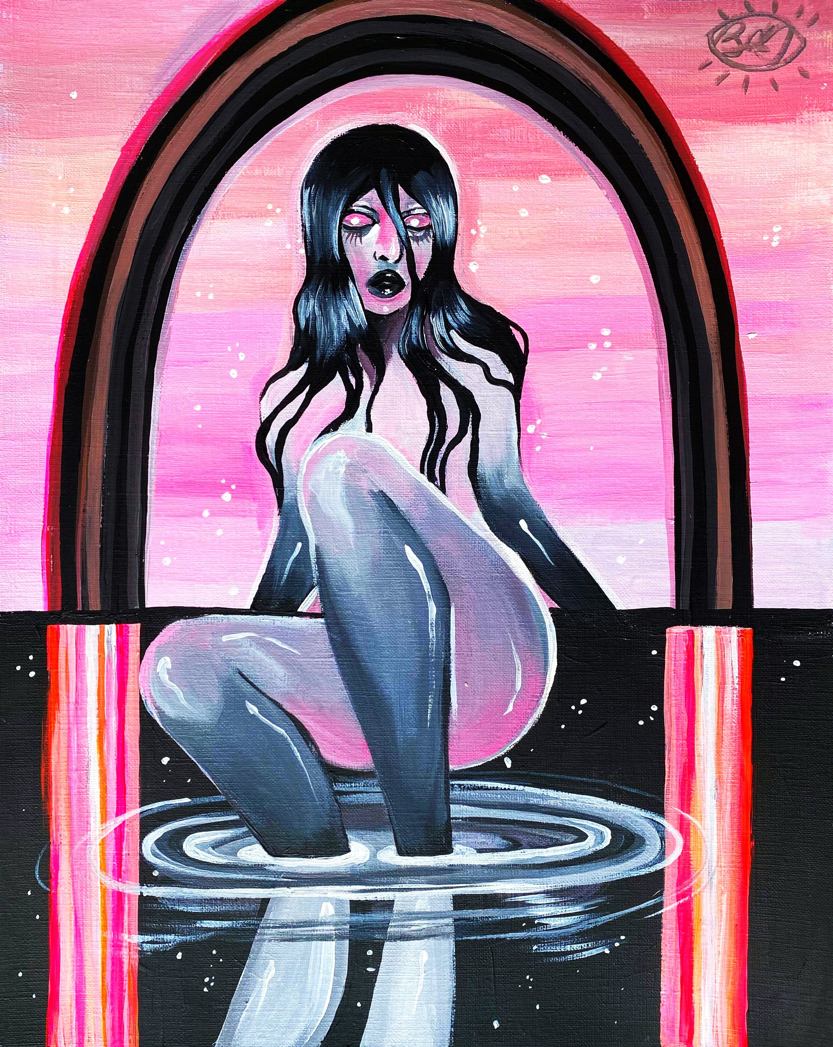Dark Water - Art Print