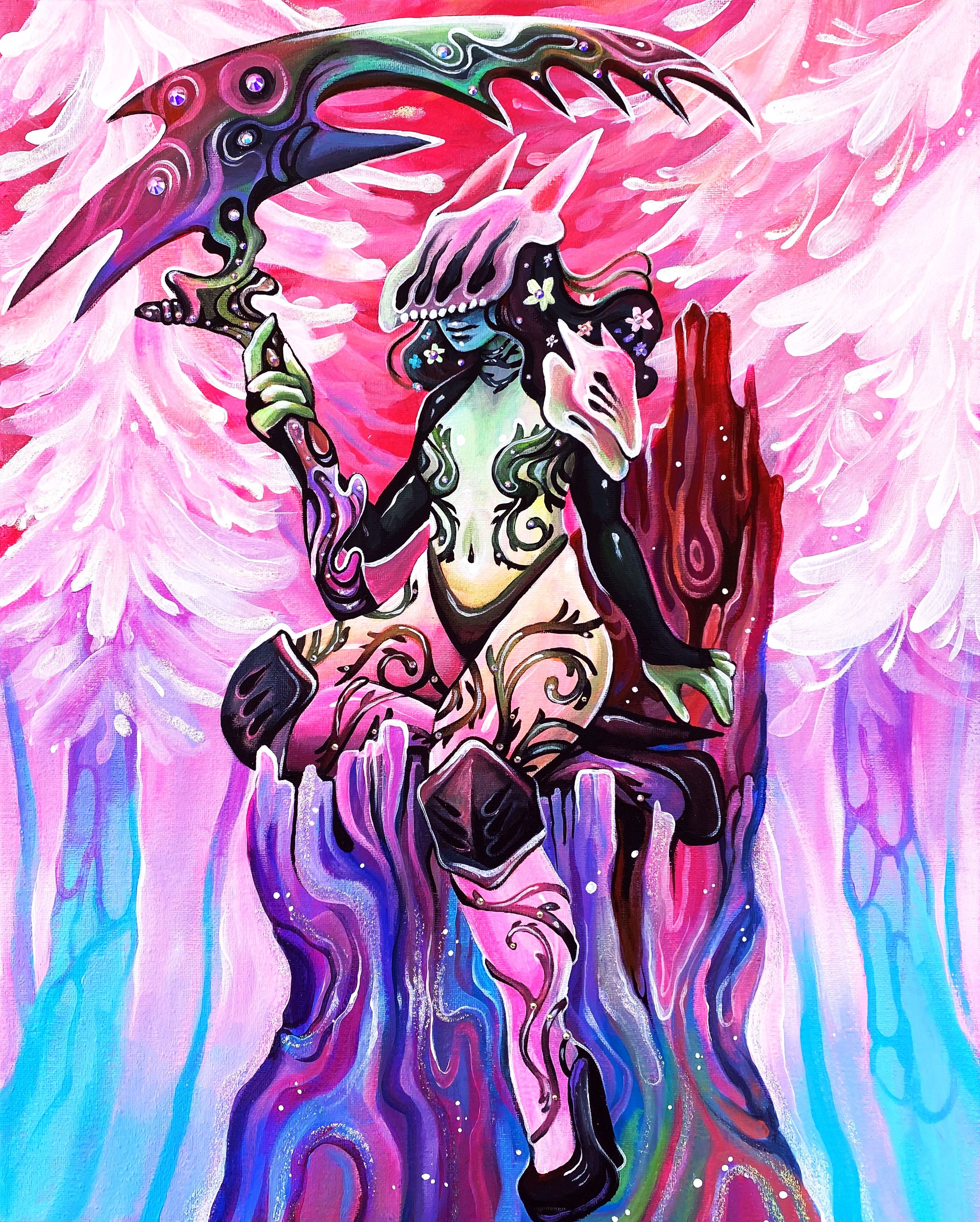 Death in the Forest - Art Print