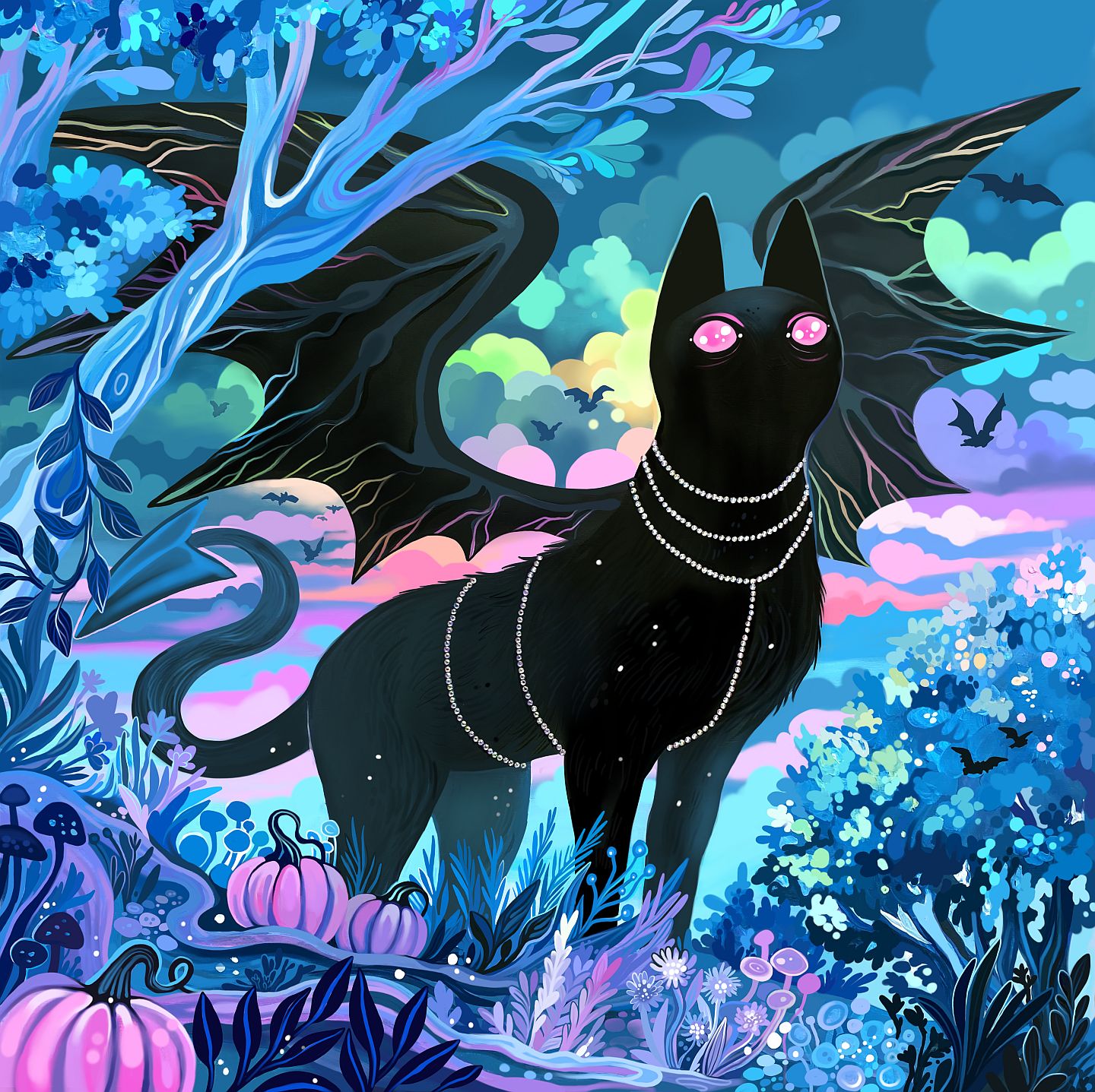 Dreams of Halloween - Art Print