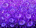 Purple Eyeball Pattern - Art Print