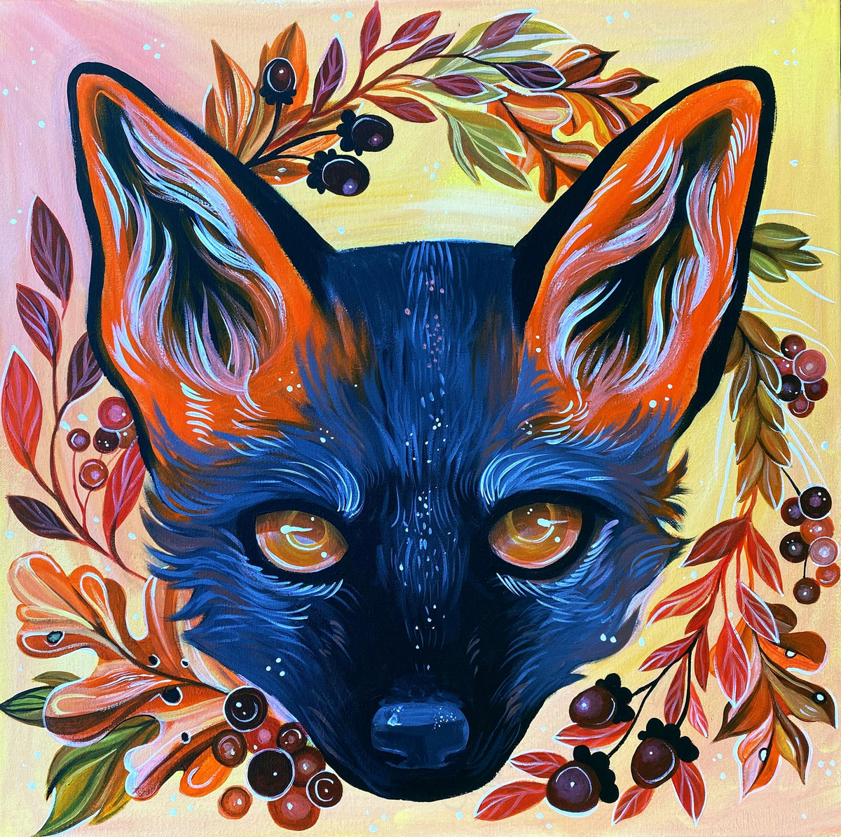 Fall in Fox - Art Print