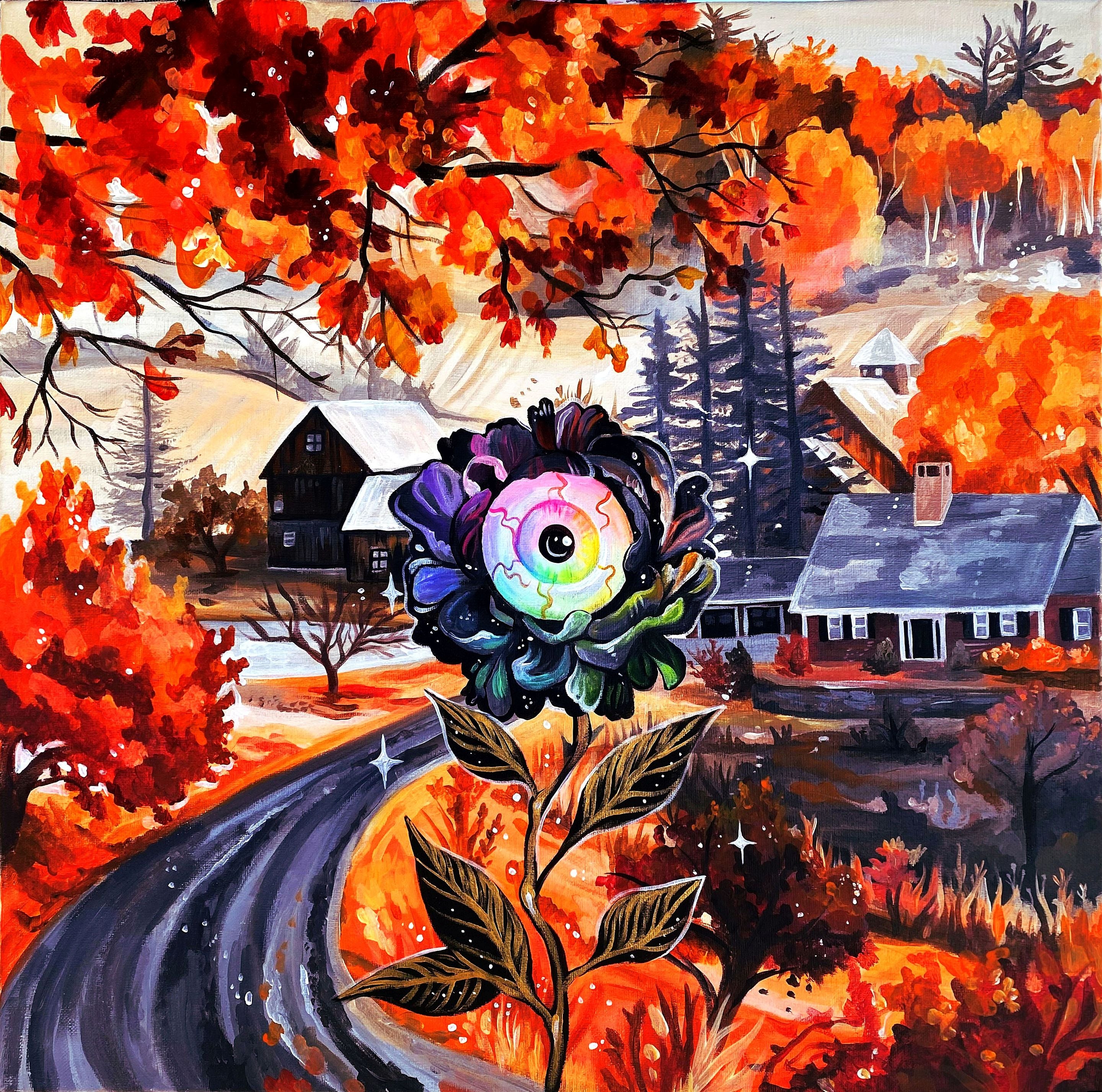 Flowering Fall - Art Print