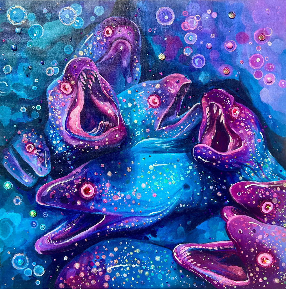 Swarm - Acrylic Painting