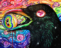 GlitterCrow - Art Print
