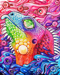 GlitterIguana - Art Print