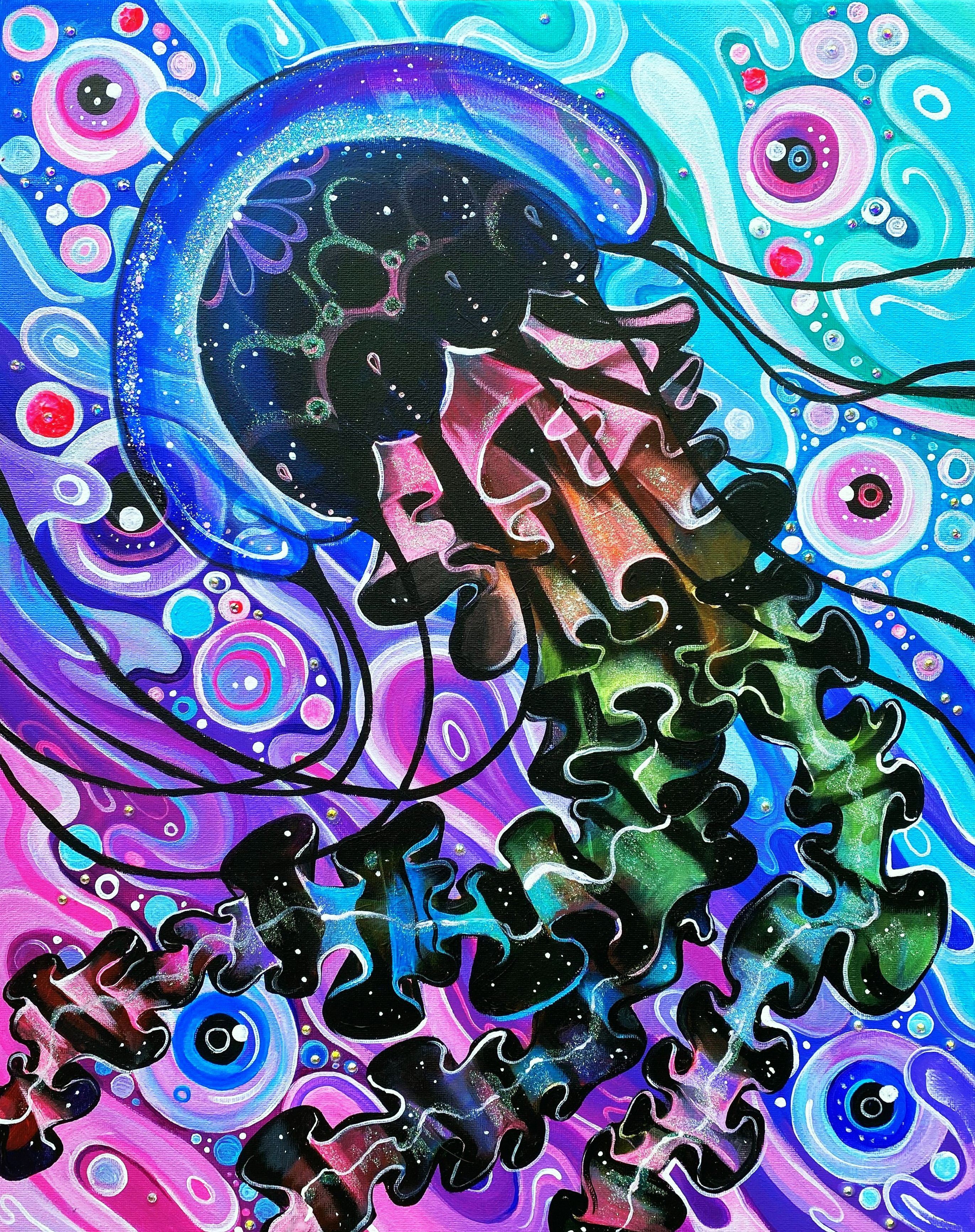 GlitterJelly - Art Print