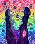 GlitterCrocodile - Art Print