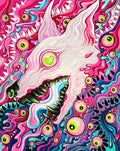 GlitterWolf - Art Print