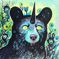 Green Bear - Art Print