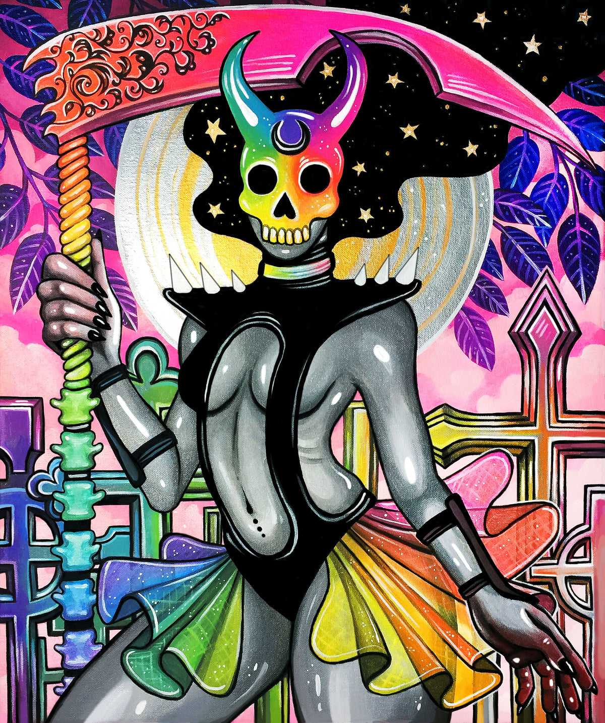 Grim Reaper Remastered - Art Print