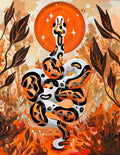 Autumn Snake - Art Print