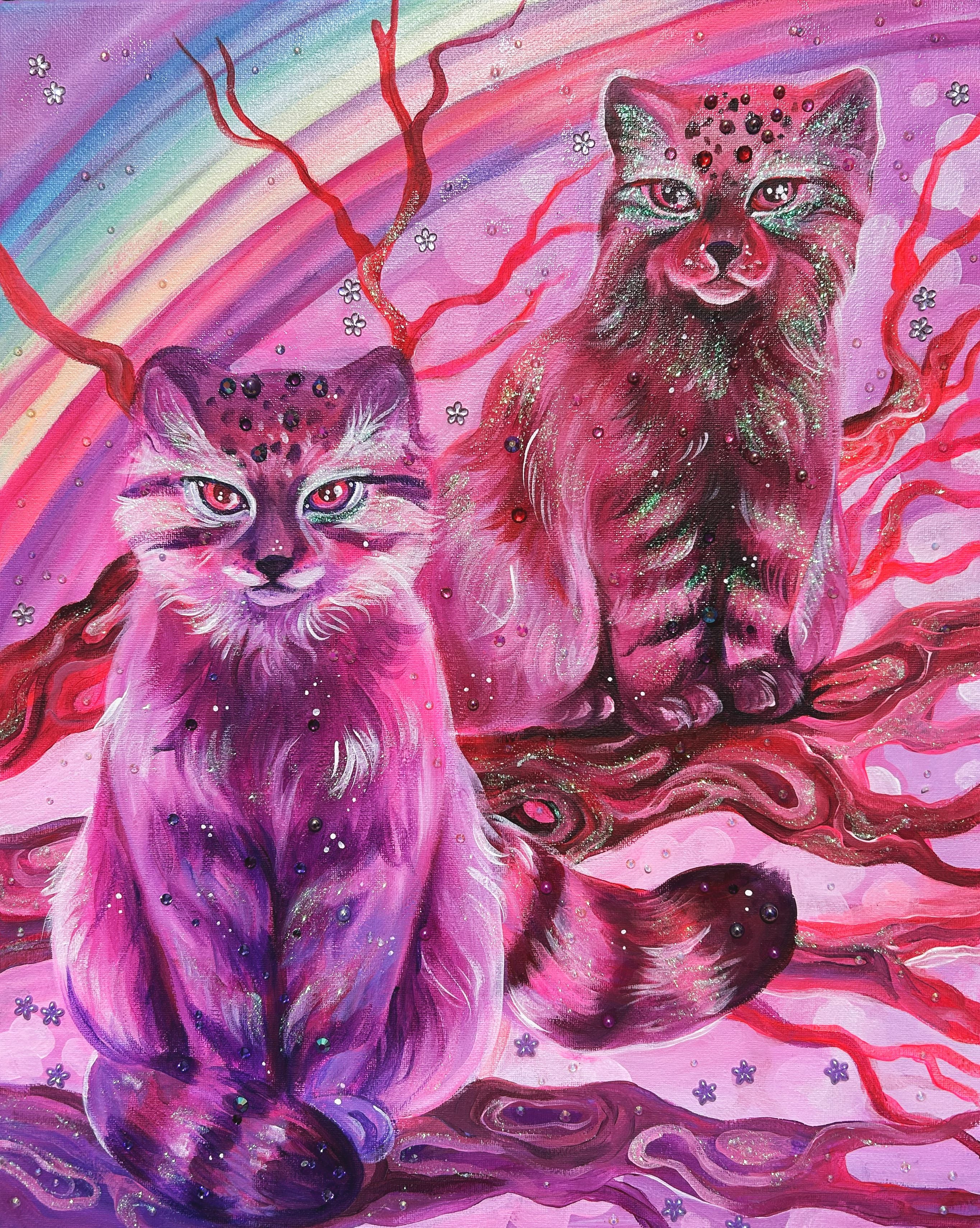 Pallas's Cats - Art Print