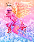 Ixia, Angel of the Bloodthirsty - Art Print