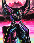 Latex Demon - Art Print