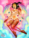 Lux, Angel of Stars - Art Print