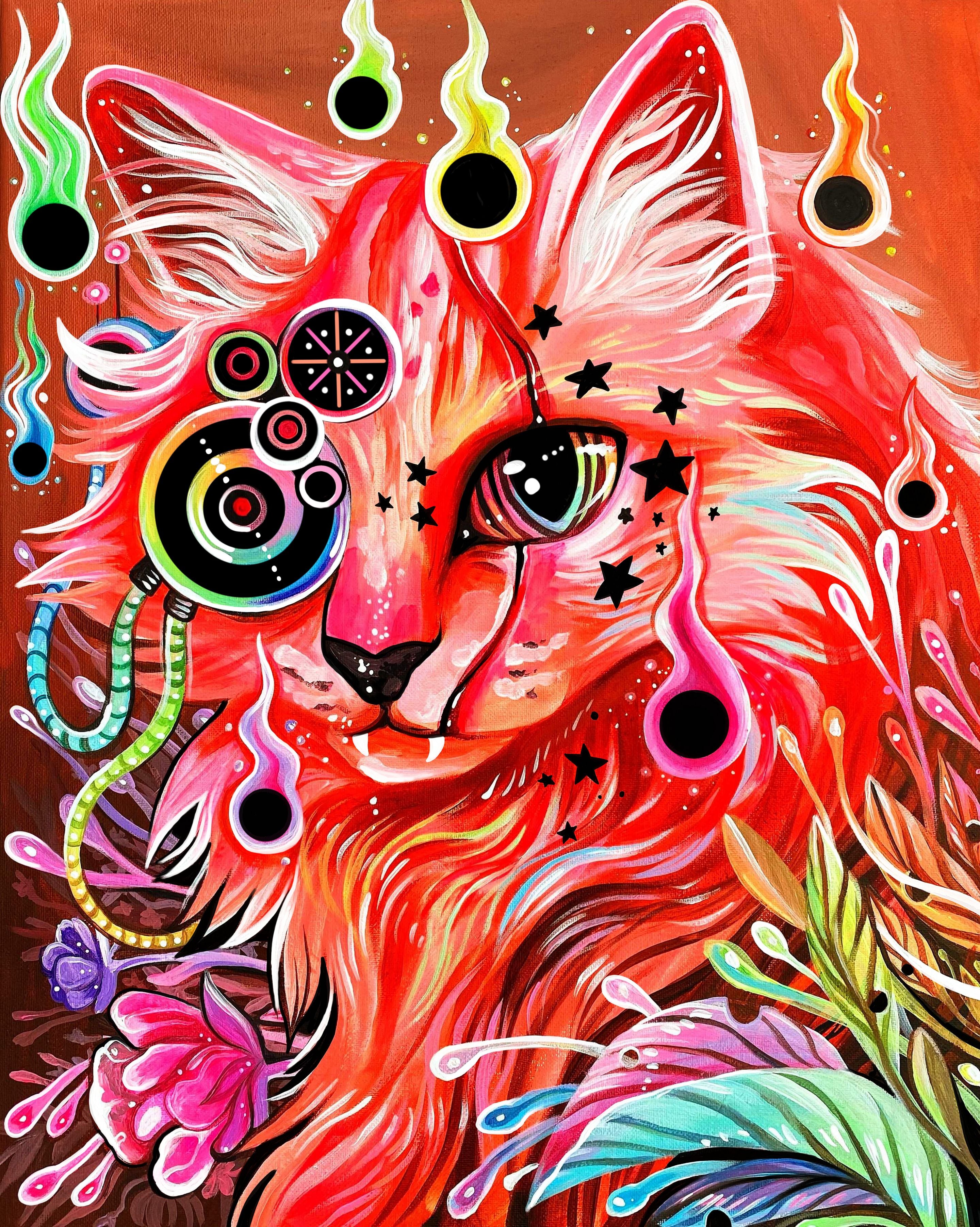 Mechanical Fluff - Art Print