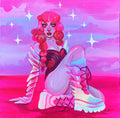 Neon Dream - Acrylic Painting