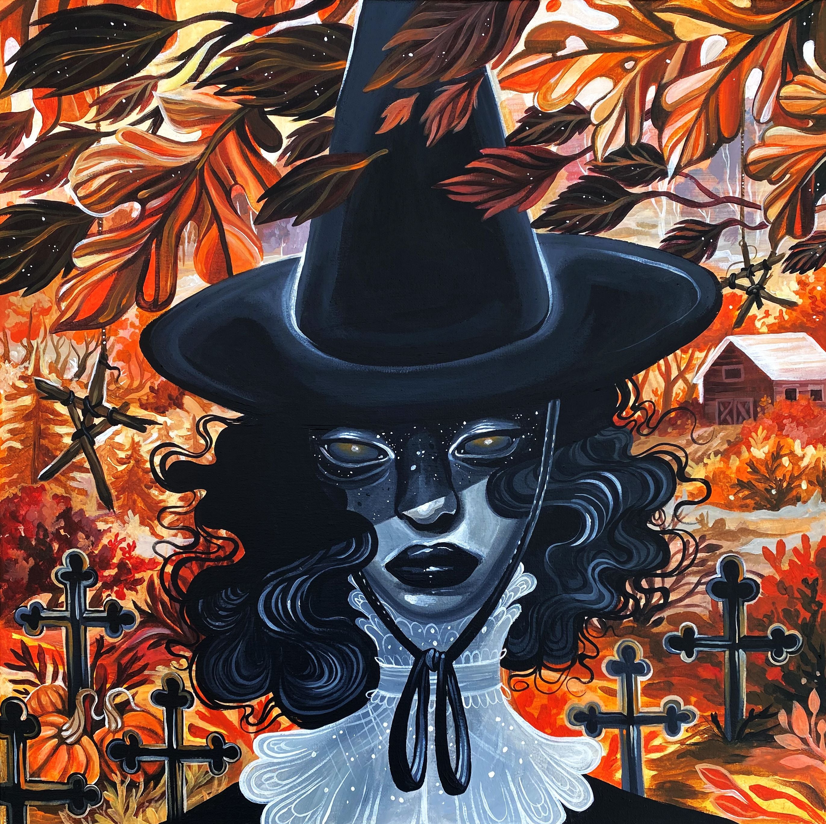 New England Witch - Art Print
