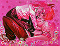 Power and Denji - Art Print
