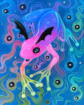 Rainbow Frog - Art Print