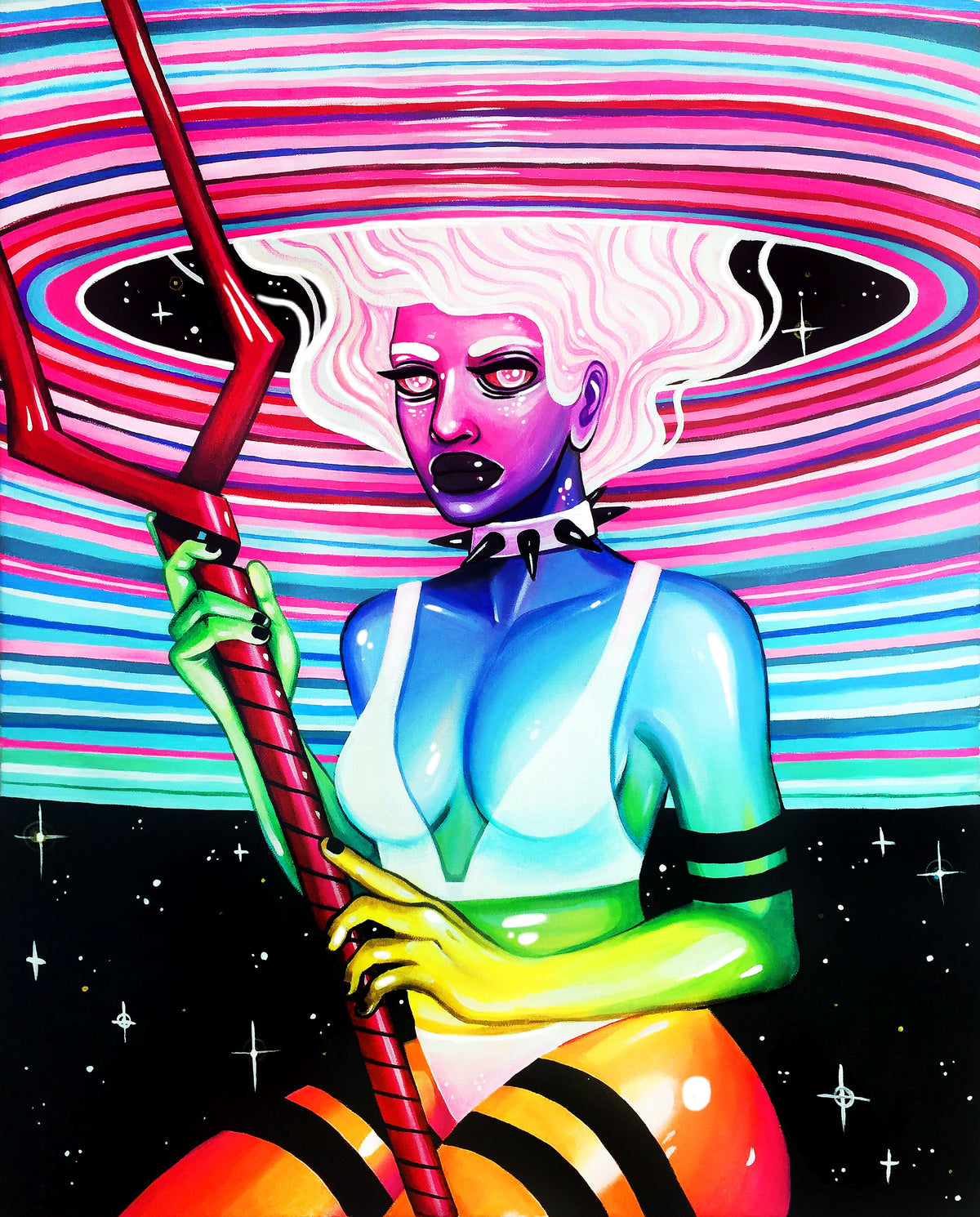 Rings of Saturn - Art Print