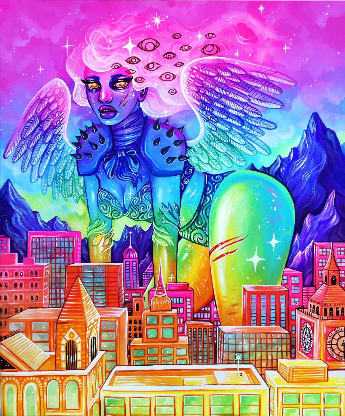 City Angel - Art Print