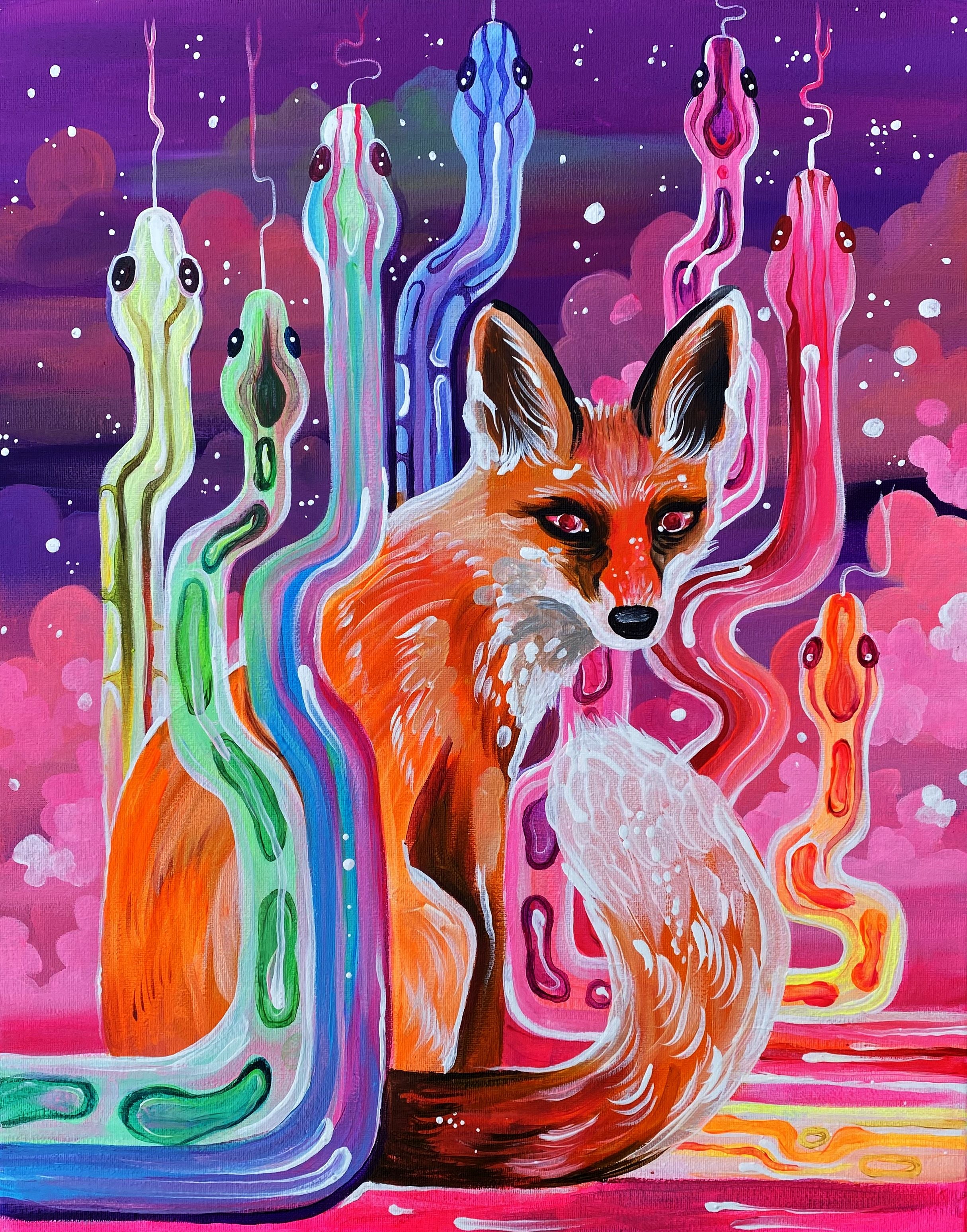 Under the Rainbow - Art Print
