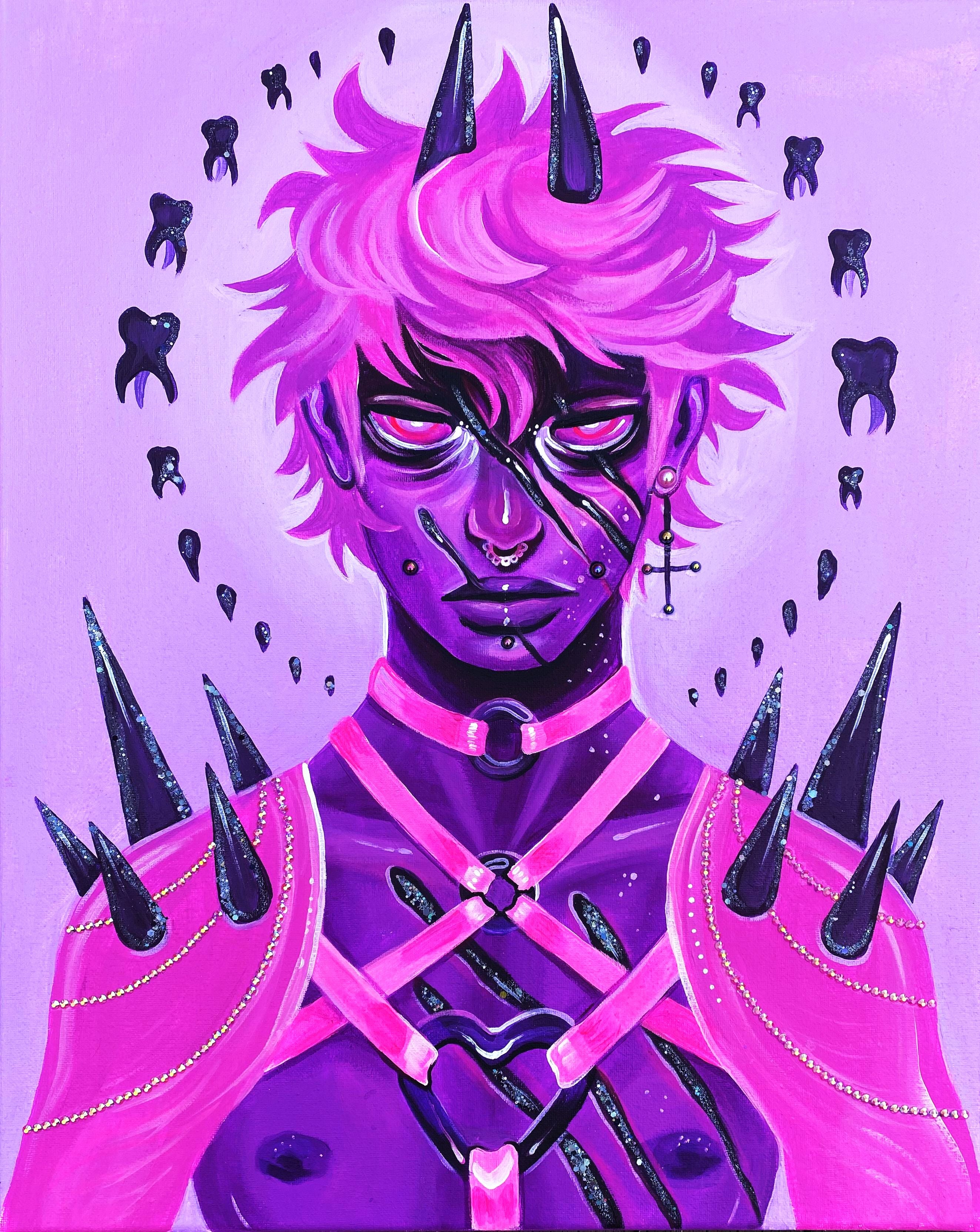 Violet Intentions - Art Print