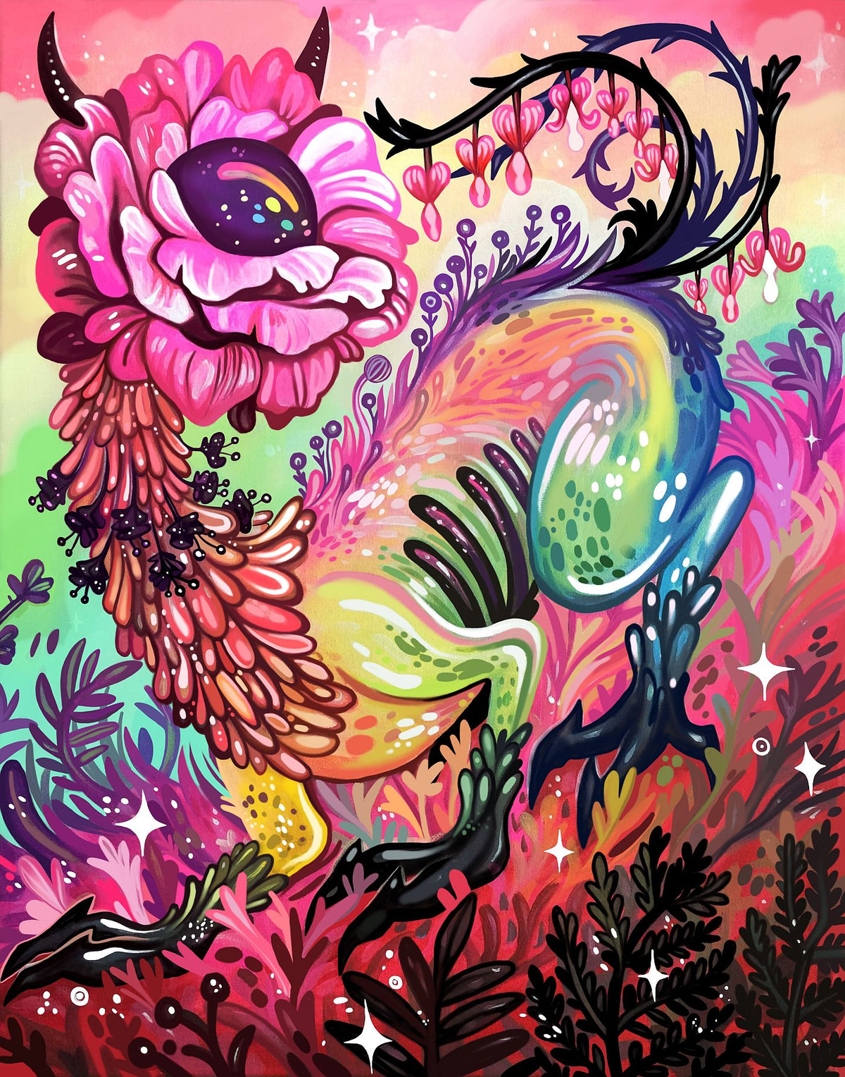 Vicious Bloom - Art Print
