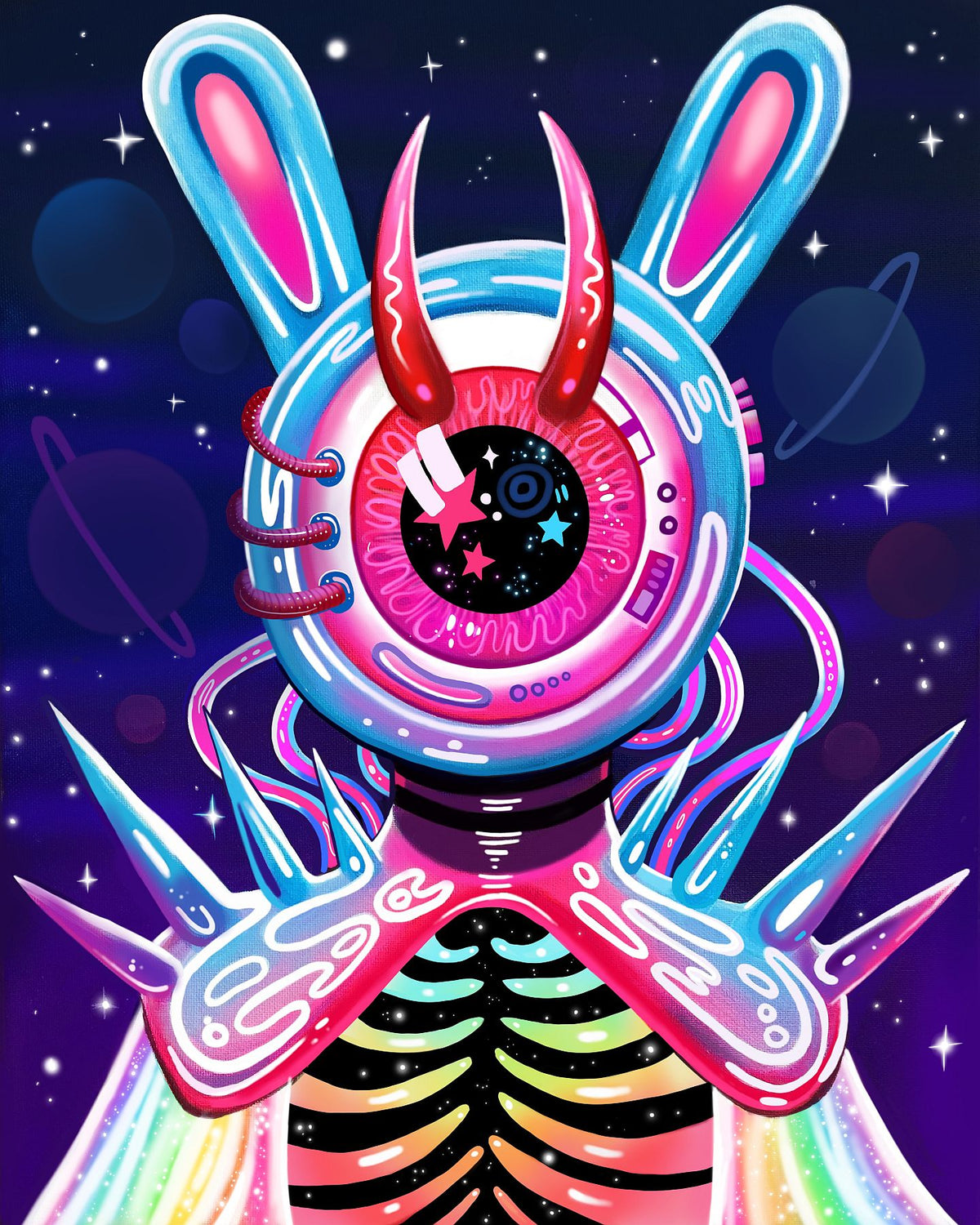 Visitor - Art Print