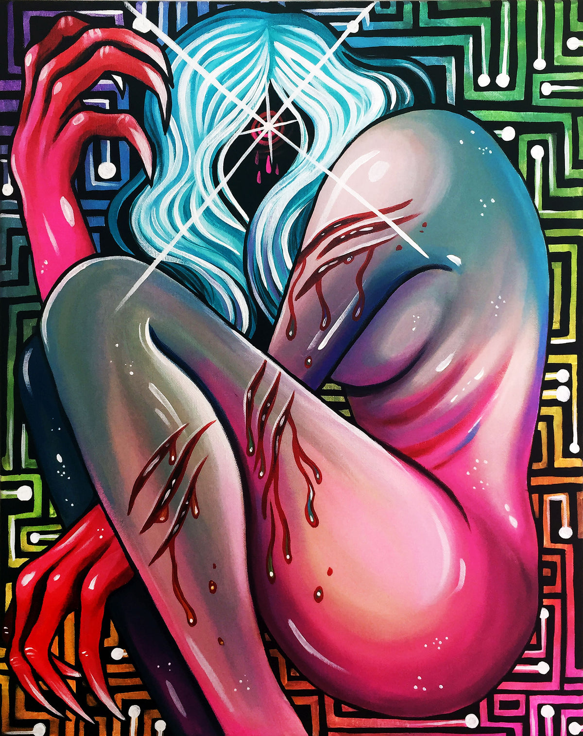 You Wound Me - Art Print