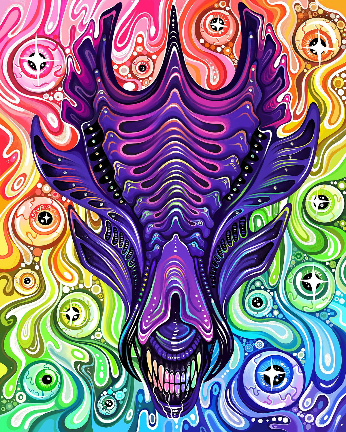 Alien Queen - Art Print